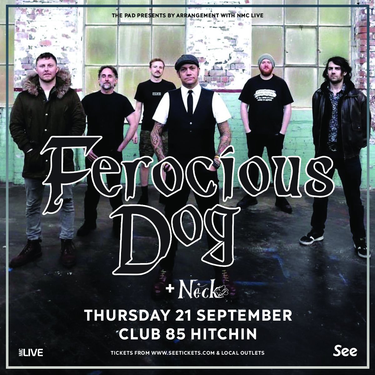 We're absolutely delighted to be playing ANOTHER gig the mighty Ferocious Dog this Thursday (21st) in Club 85 in Hitchin! (&amp; we'll be playing at 7:55!)
So, this will be an absolute feckin' belter of a gig!
☘🍻🥃🪕🎻🎸🥁🎤🥃🍻☘️💚
&amp; here's the event yoke:
facebook.com/events/1622107…