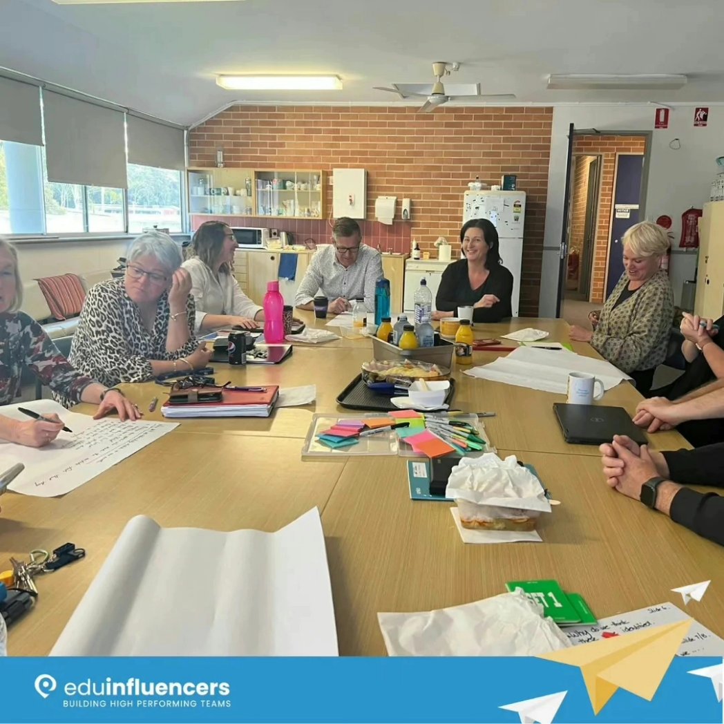 eduinfluencers's tweet photo. A few weeks back a great day with the team from Nambucca Heads High School. Working through building professional trust and conflict norms to ensure a future of robust discussion. #Eduinfluencer #BuildingLeadershipCapacity #ProfessionalLearning #CohesiveTeams #Coaching #Education https://t.co/ZFykMirXrR