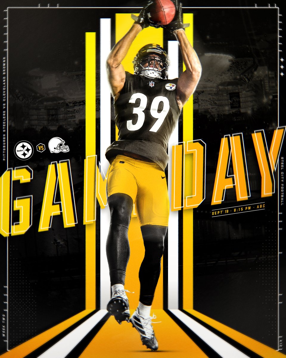 steelers's tweet image. MNF IN THE 'BURGH‼️

@minkfitz_21 | #HereWeGo