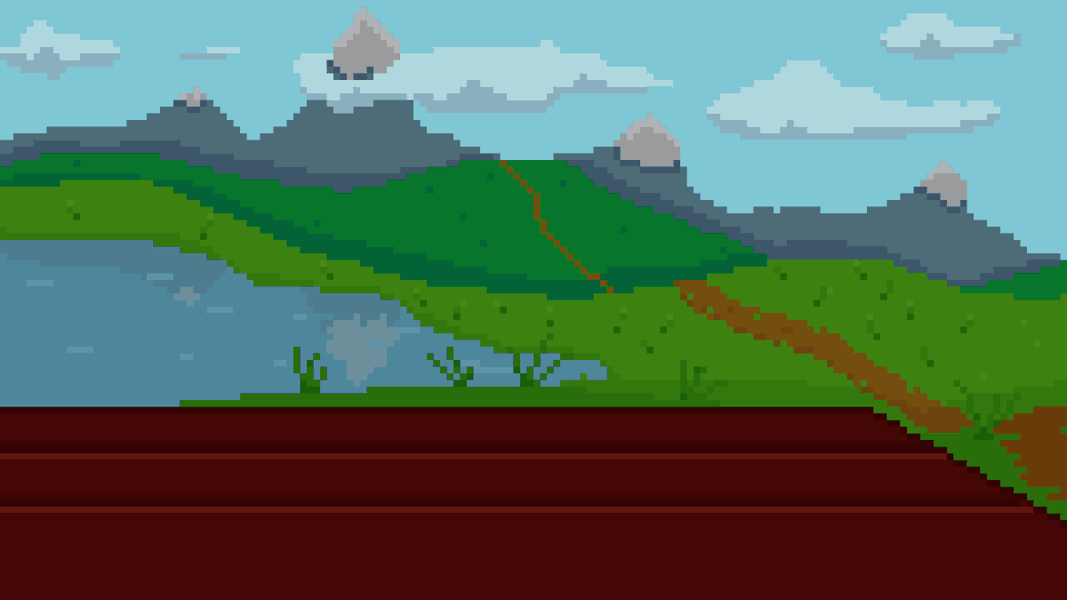 thayus_'s tweet photo. #res64 #pixelart #landscape

Day 26!

Got a special one today, it's been two years since I started pixel art!

So, I remade an old classic I drew when I was one week in, I believe.

Palette is, yet again, Resurrect 64 by @KerrieLake - awesome palette. Love it. https://t.co/KEPtLqzstO