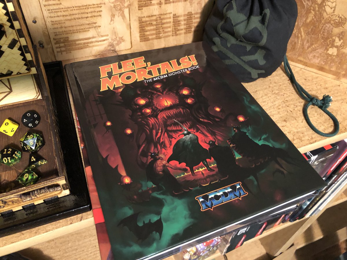 JasonArgonautai's tweet photo. Received my copy of #FleeMortals! from @helloMCDM https://t.co/Dd1arfHZg8