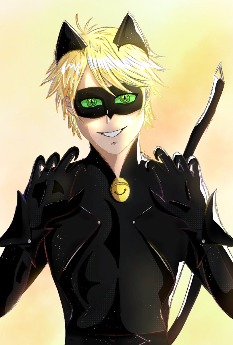 Look who here 👁️👄👁️
#art #digitalart #fanart #chatnoir #MiraculousLadybug #mlb #Adrian #BlackCat #ladybugandcatnoir