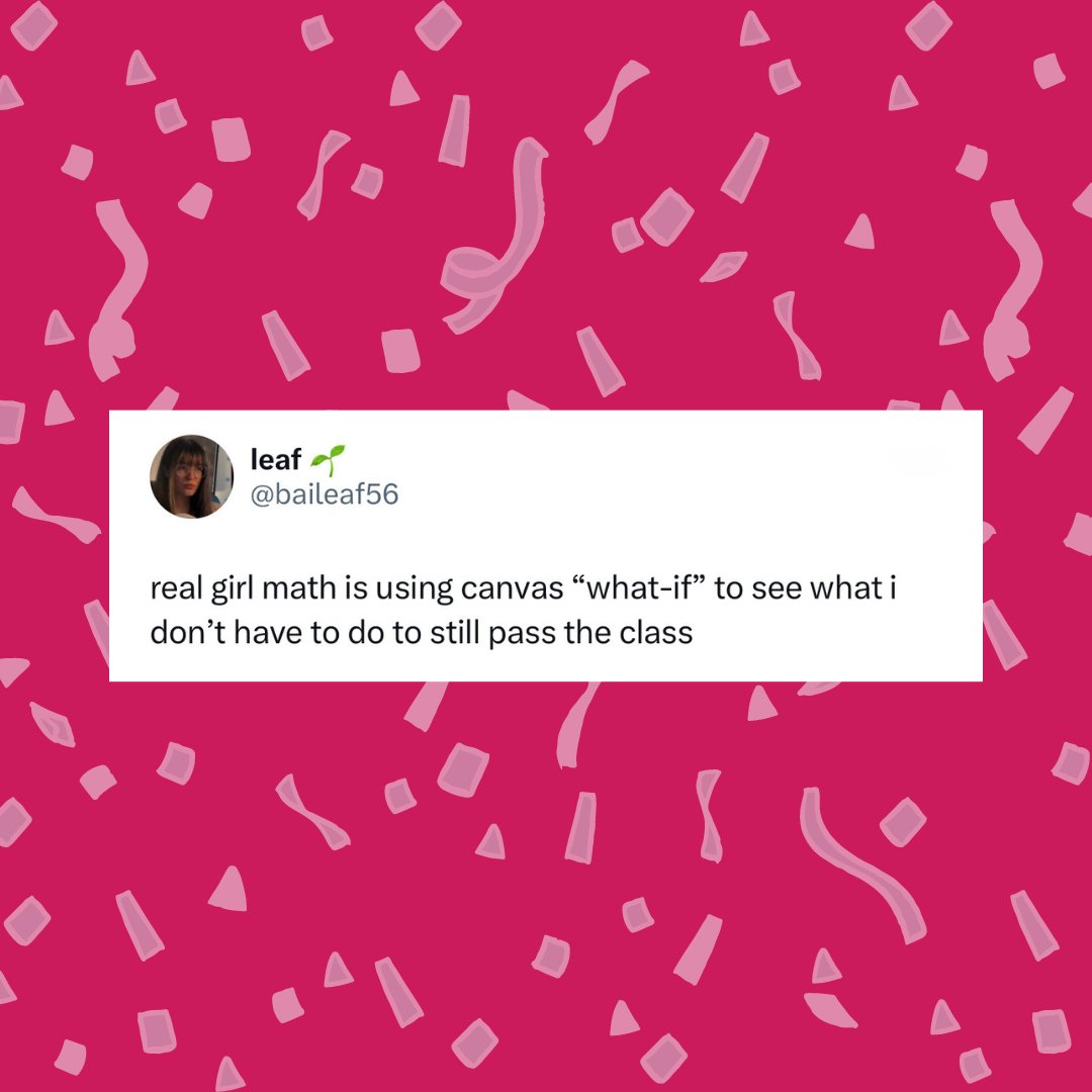 Canvas_by_Inst's tweet image. Girl math is the best math 💁‍♀️ 🤣 🔢  #twitterthoughts