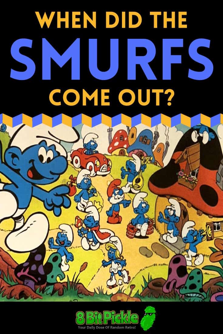 The Origin of the Smurfs! #smurfs #thesmurfs #smurfsvillage #80s #80scartoons #retrocartoons #cartoons #oldcartoons #saturdaymorningcartoons #vhscollection Read the full article 👇👇👇👇👇👇👇👇 8bitpickle.com/cartoons/when-…