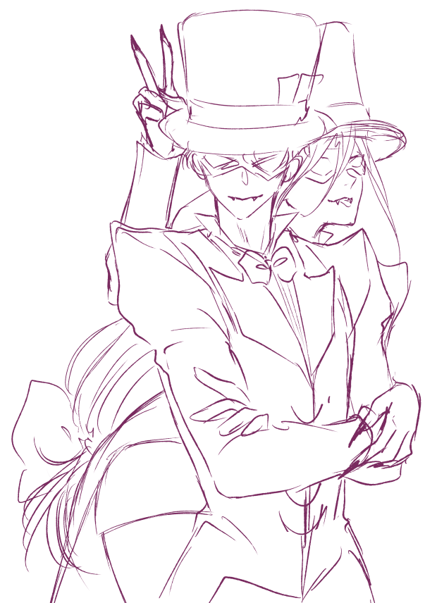NereusCalden's tweet image. some sketchy boys~ 
#TopArt