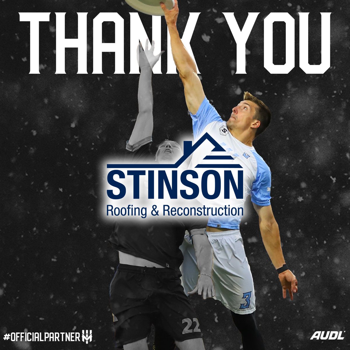 mnwindchill's tweet image. When hail hits, bring in the experts. Thank you Stinson Services for your support this season! 🏠

#bundleup #letsgochill #officialpartner