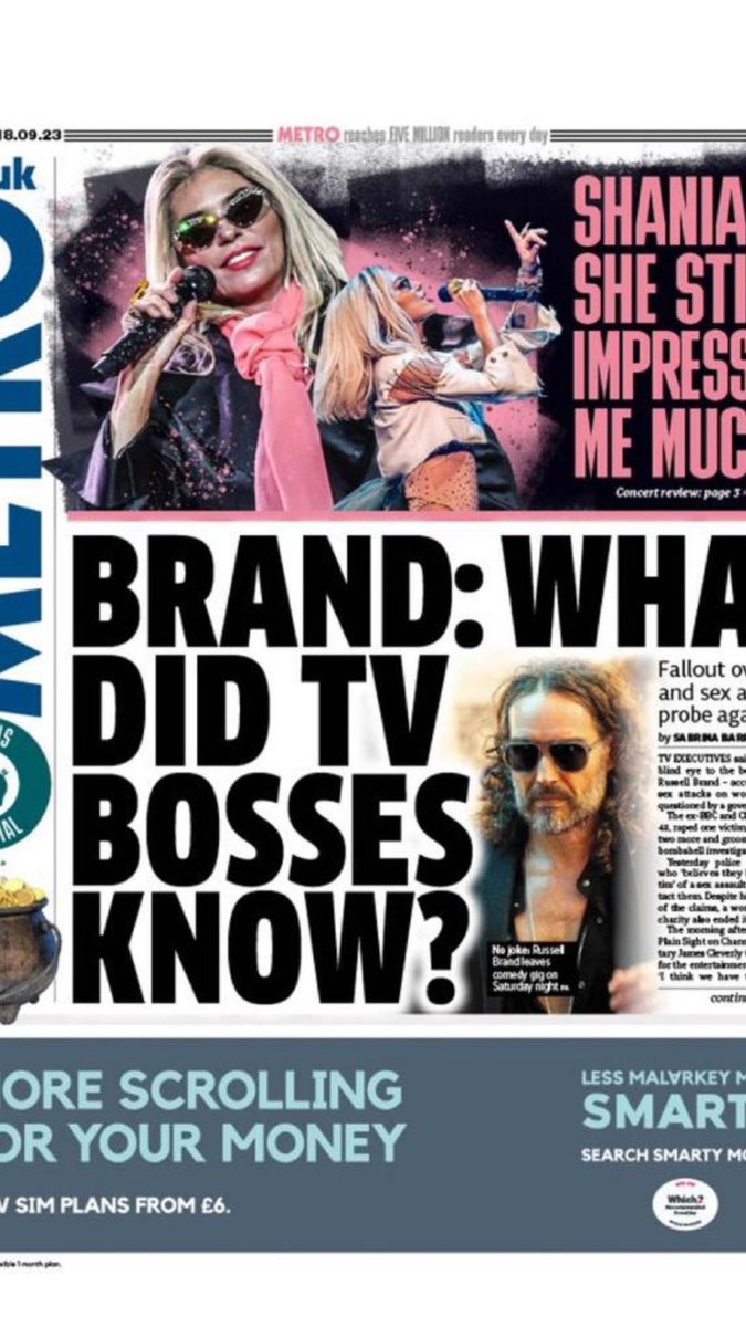 Russell Brand - In Plain Sight #C4dispatches about to be repeated on Channel 4 now - programme continues to dominate the front pages tomorrow
