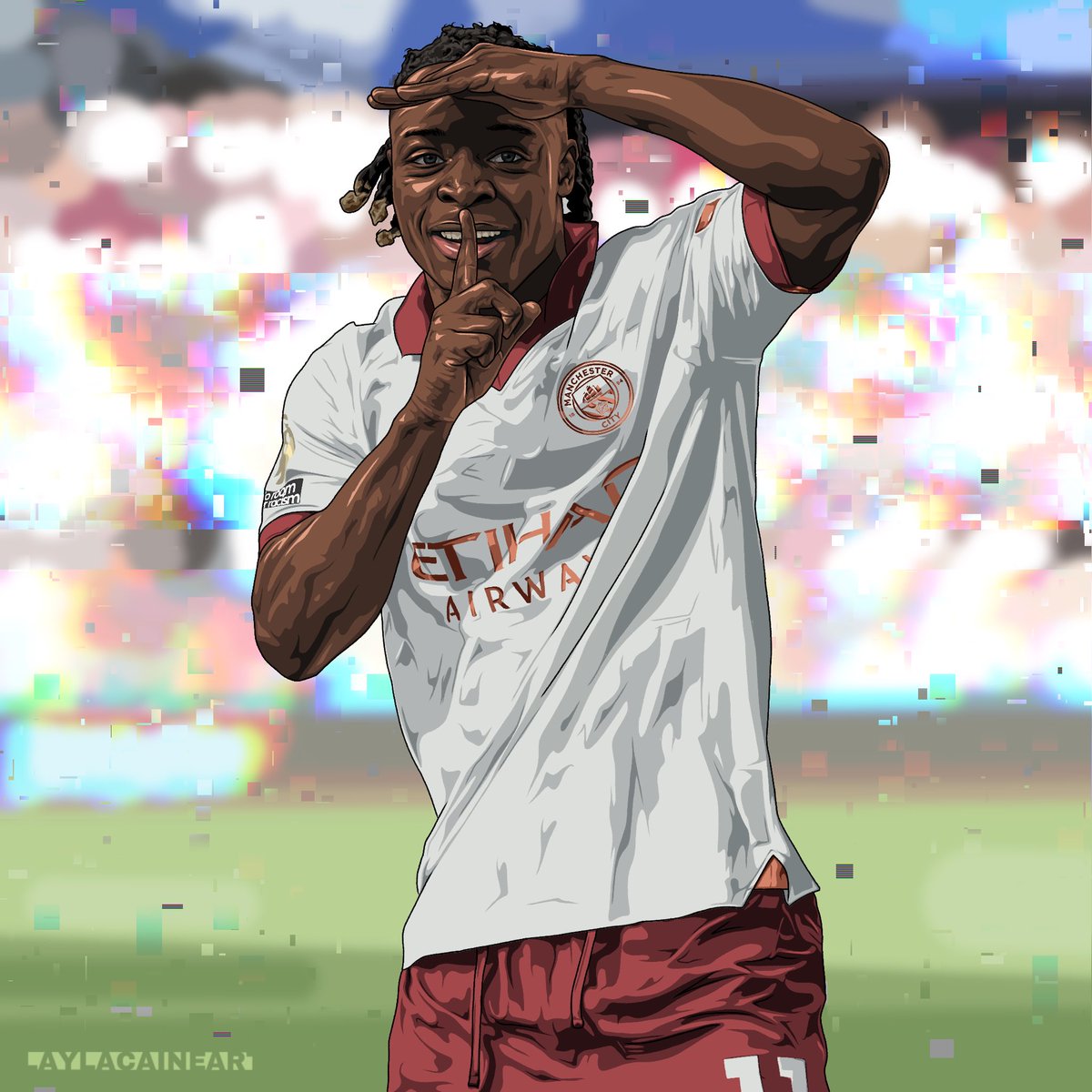 A first Man City goal for Doks🫡⚡️