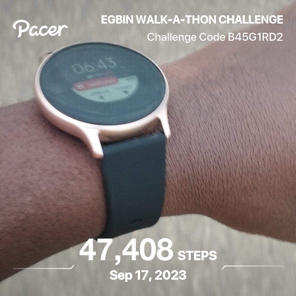 DennismaryEE's tweet photo. #EgbinWalk-a-thon https://t.co/1ya0XafnCE