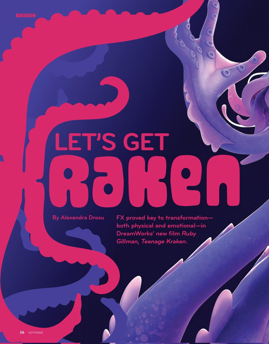 Ruby Gillman, Teenage Kraken new image concept art Let's Get