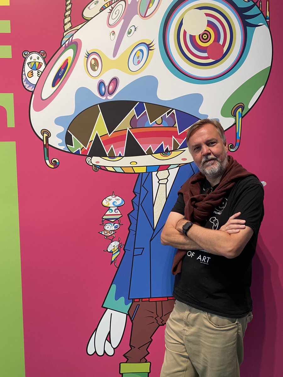 fdellaert's tweet photo. Awesome show in SF ⁦@asianartmuseum⁩ #murakami #monsterized https://t.co/Bk50rhRKIn