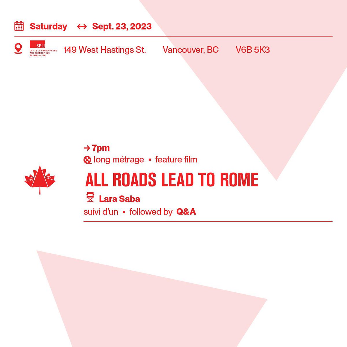 SFU Woodward's tweet media