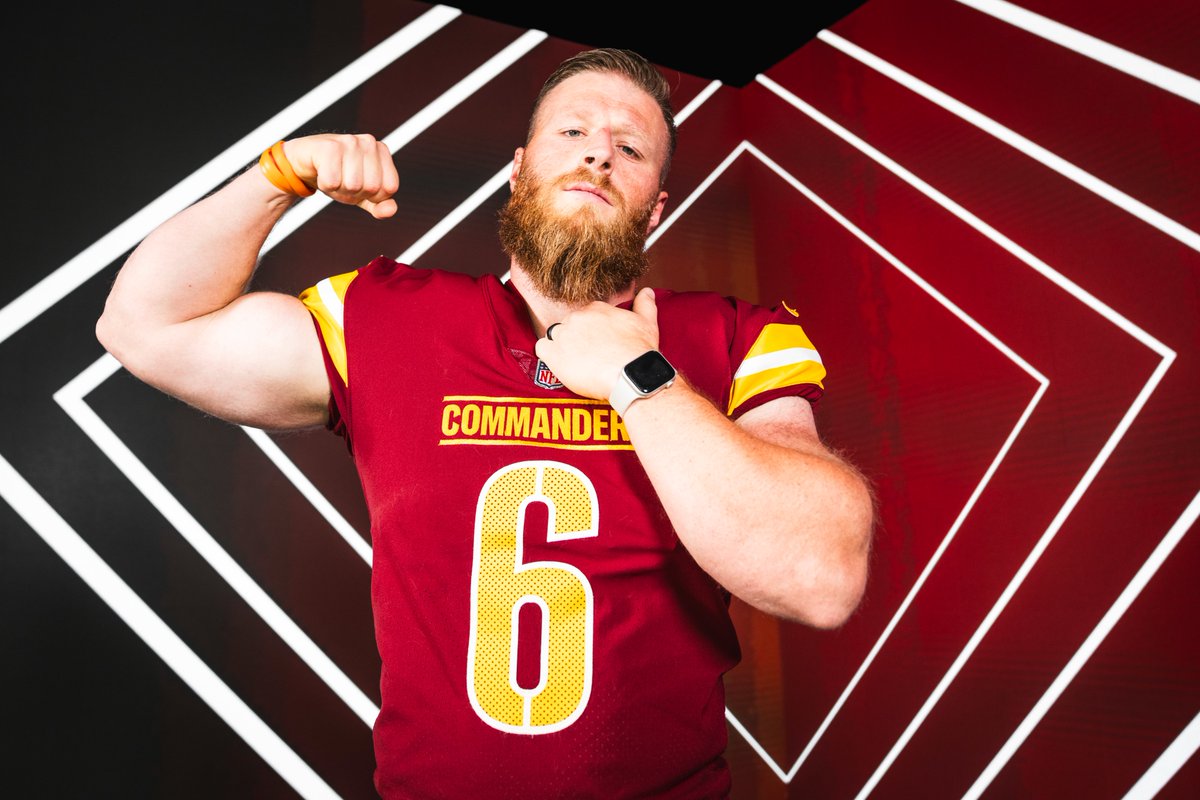 Commanders's tweet image. 3 more to end the half 🙌

#WASvsDEN | #HTTC