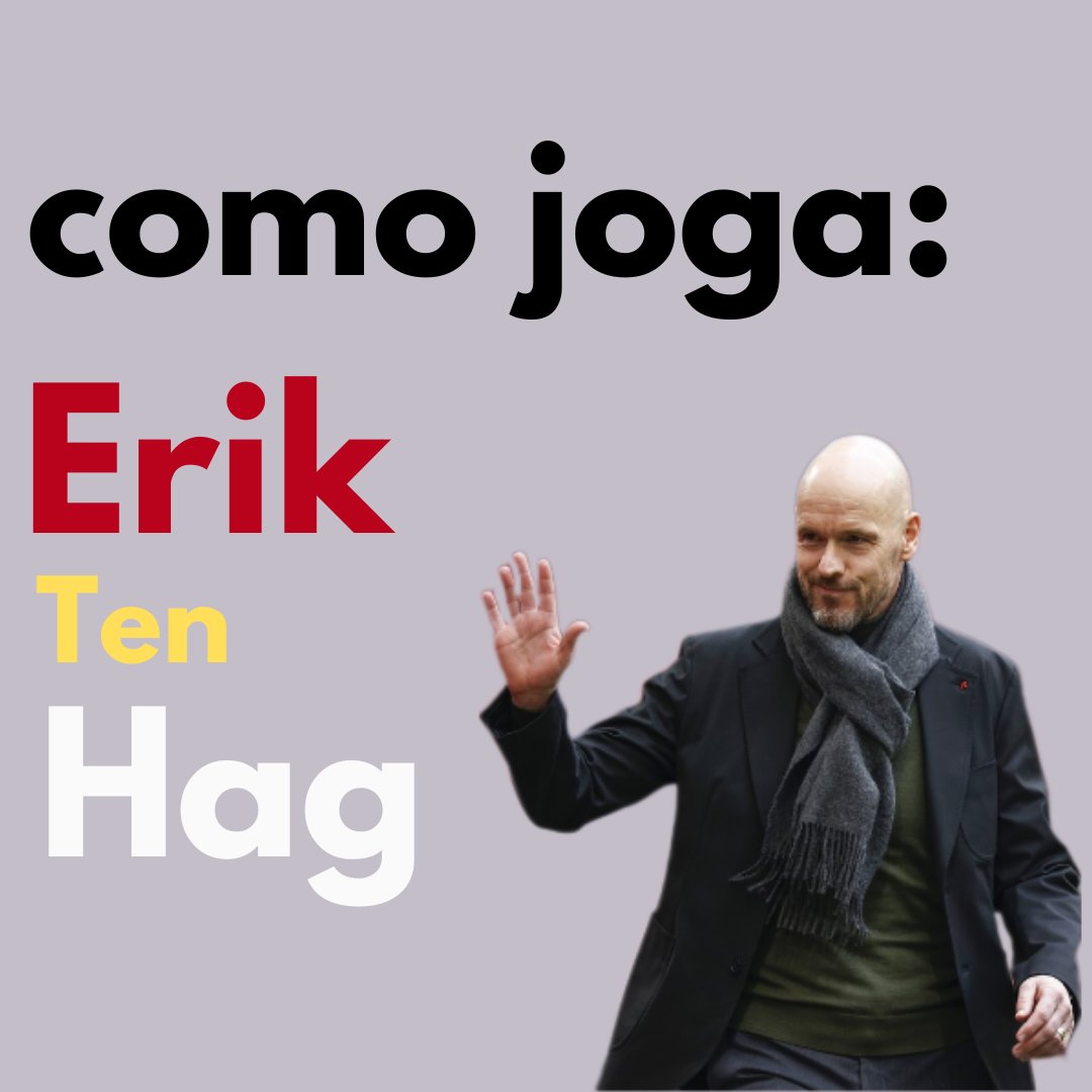 Analise tática Erik ten Hag no Manchester United temporada 23/24 🧵 ( feito antes do jogo contra o Brighton )

Rts e favs são bem vindos!