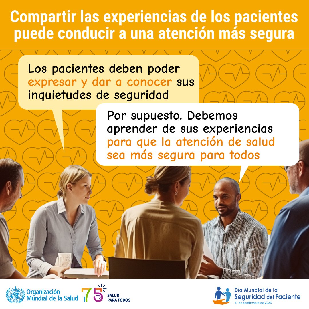 Nimbo_X's tweet photo. ¡Demos voz a los pacientes! 

Hoy celebramos el Día Mundial de Seguridad del Paciente 2023, donde se reconoce el papel vital de los pacientes, sus familiares y cuidadores.

Participa en esta iniciativa! ➡️ https://t.co/7vKEyEJsVG

#SeguridadDelPaciente #Salud #OMS #Paciente https://t.co/lHiGcaYHDj