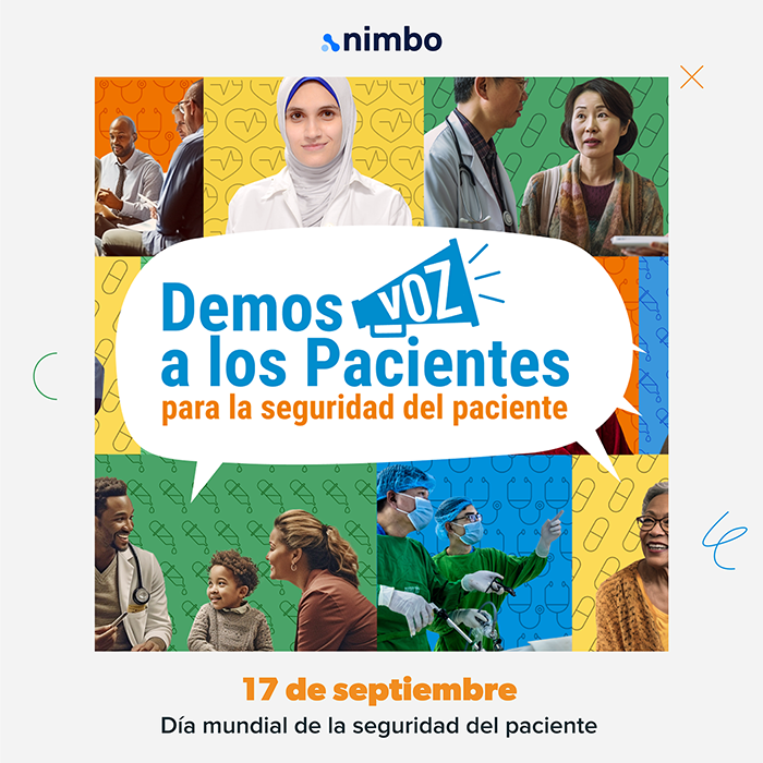 Nimbo_X's tweet photo. ¡Demos voz a los pacientes! 

Hoy celebramos el Día Mundial de Seguridad del Paciente 2023, donde se reconoce el papel vital de los pacientes, sus familiares y cuidadores.

Participa en esta iniciativa! ➡️ https://t.co/7vKEyEJsVG

#SeguridadDelPaciente #Salud #OMS #Paciente https://t.co/lHiGcaYHDj