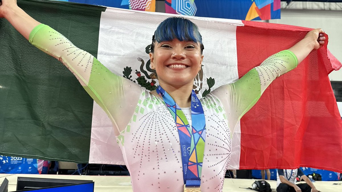 ¡Muchas felicidades Alexa Moreno por ganar la medalla de oro en Salto de Caballo en la Copa Mundial de Gimnasia Artística, en Francia! ¡Eres un orgullo para México y una gran inspiración para las juventudes de todo el país! 🇲🇽🥇👏🏼