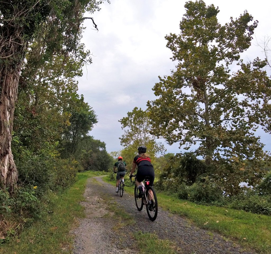 We rode the two states, one territory loop #urbanadventureride today. That is, #bikemd #bikeva & #bikedc all in one #bicycleride! #uabicycleride #maryland #districtofcolumbia #virginia