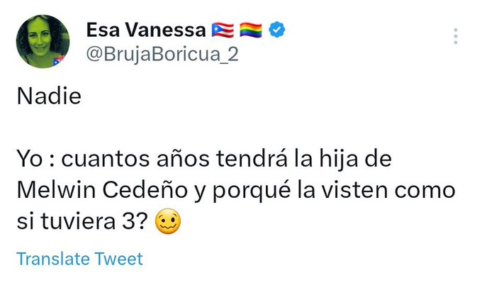 VerdadEsPoder's tweet image. Mujeres feministas del lobby abecedario multicolor, repartiendo tolerancia y amor.

Atacan a mujeres y niñas:
1⃣Se burló de la hija de Melwin Cedeño, por vestir como niña (¿pq le interesa eso?)
2⃣Insinuó que la Comisionada Residente #JGO se embarazó para ganar un evento electoral