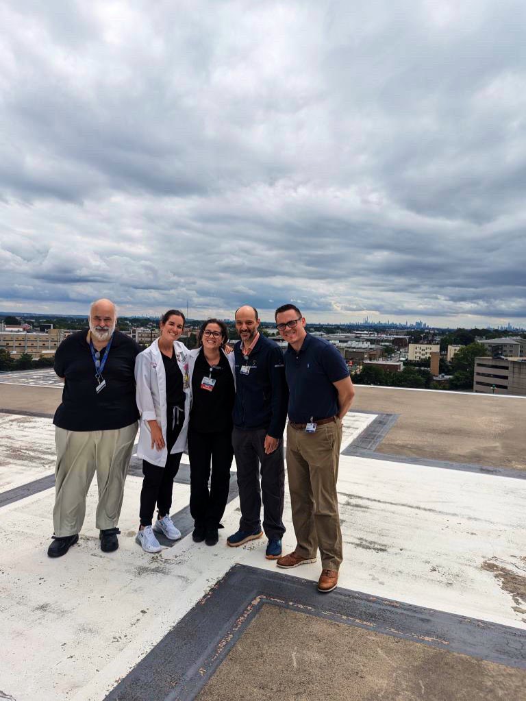 I am so grateful for all those that I had the chance to work alongside with at <a href="/RutgersU/">Rutgers University</a> and <a href="/sjh_nj/">St. Joseph's Health</a>. (one last helipad visit for good luck)

Now it’s onto the next chapter of my career 🌟 I am excited to share that I have joined the Rare Blood Disorder Team at <a href="/sanofi/">Sanofi</a> <a href="/SanofiUS/">Sanofi US</a>