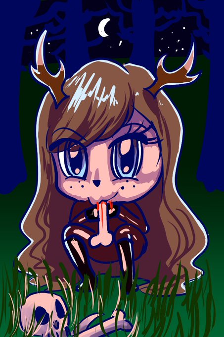 For our 6th Chibi Halloween themed phone wallpaper we have @Raylynn_mj https://t.co/j3VJYDRjgV