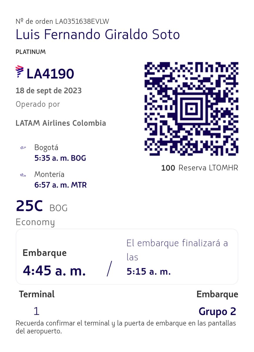 AlvisYeison's tweet photo. @VivaTeEscucha @VivaAerobus @TelevisaTVmx TFFTSA El problema aumenta porque perderemos el vuelo desde Bogotá hacia nuestra ciudad de origen que teníamos reservado con otra aerolínea. https://t.co/CYJuKUl9ye