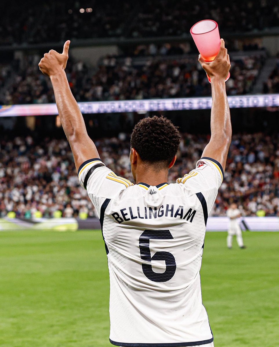 BellinghamJude's tweet photo. 5/5. Great start to a busy and important run of games, see you on Wednesday.🫡🤍#HalaMadrid https://t.co/nSDUE5FHyH