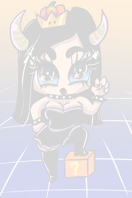 Our 7th Halloween themed chibi phone wallpaper is @MilahRomanov as Bowsette! https://t.co/lHfj1see7d