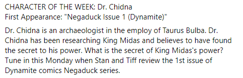 stcanardfiles's tweet photo. CHARACTER OF THE WEEK: Dr. Chidna
First Appearance: "Negaduck Issue 1 (Dynamite)"
#negaduck #darkwingduck #taurusbulba #drchidna #kingmidas #dynamitecomics #hammerheadhannagin #hoof #mouth https://t.co/MeEqrIKhKQ