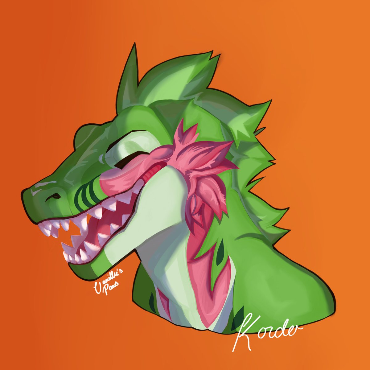 ChatanonAD's tweet image. Headshot by @fluff_paws !