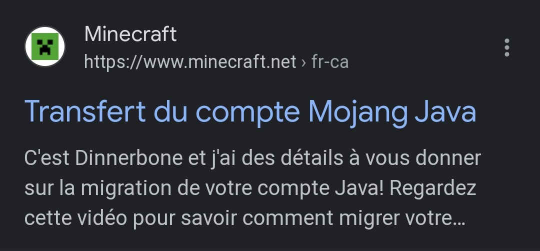 TheGuill84's tweet photo. IMPORTANT : si vous n'avez pas migré votre compte Minecraft (si vous utilisez toujours un compte Mojang et non un compte Microsoft pour jouer en gros), c'est AUJOURD'HUI le dernier jour pour le faire.

DEMAIN vos comptes seront perdus si vous ne les avez pas migré, faites le. https://t.co/FmXQXQjjUk