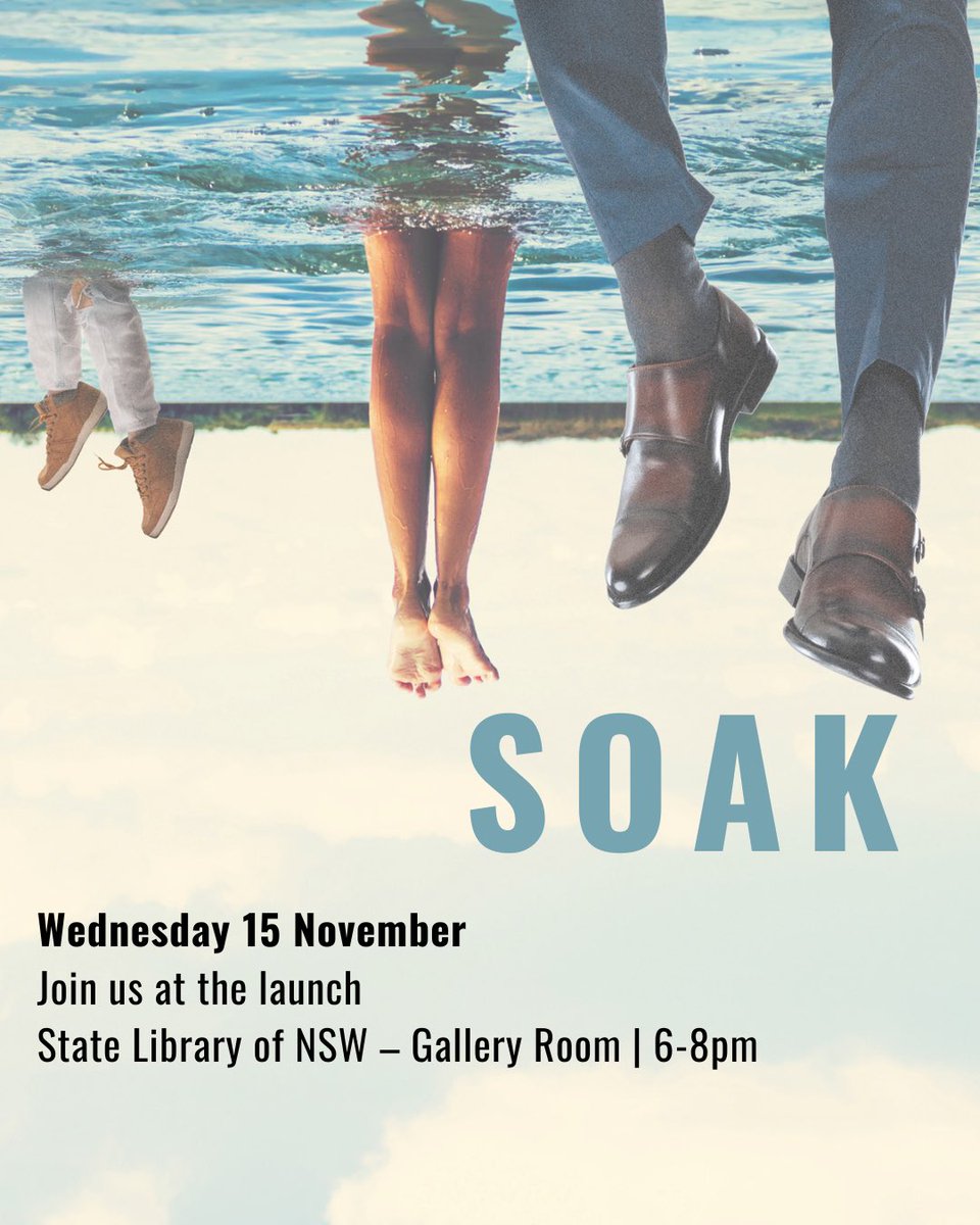 Come and join us at the 2023 UTS Anthology Launch for 🫧SOAK🫧. Immerse yourself in a fun-filled evening where we will be celebrating all of our authors, their stories, and creative writing at UTS. Hear from staff and students, grab a 2023 copy, and relax at the State Library Bar
