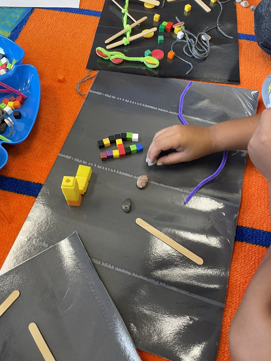 DonnaOT735's tweet photo. a few of my favorite things from OT this week: calm strips, nice grips, loose parts and apple picking…aka regulation, pincer precision, motor planning, and bilateral integration. no rhyme but so many reasons! #NTDSEmpowers @Skokie735 https://t.co/dGJG6AC4lw
