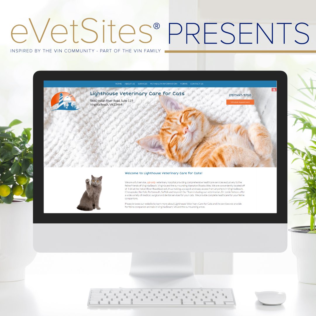 eVetSites's tweet photo. No dogs allowed? If your clinic is cats only let we can put the focus on felines with images and text to please your cat-loving clients. Take a look at https://t.co/ROQeBLM5YX for an example. https://t.co/S5xfFpEjoy