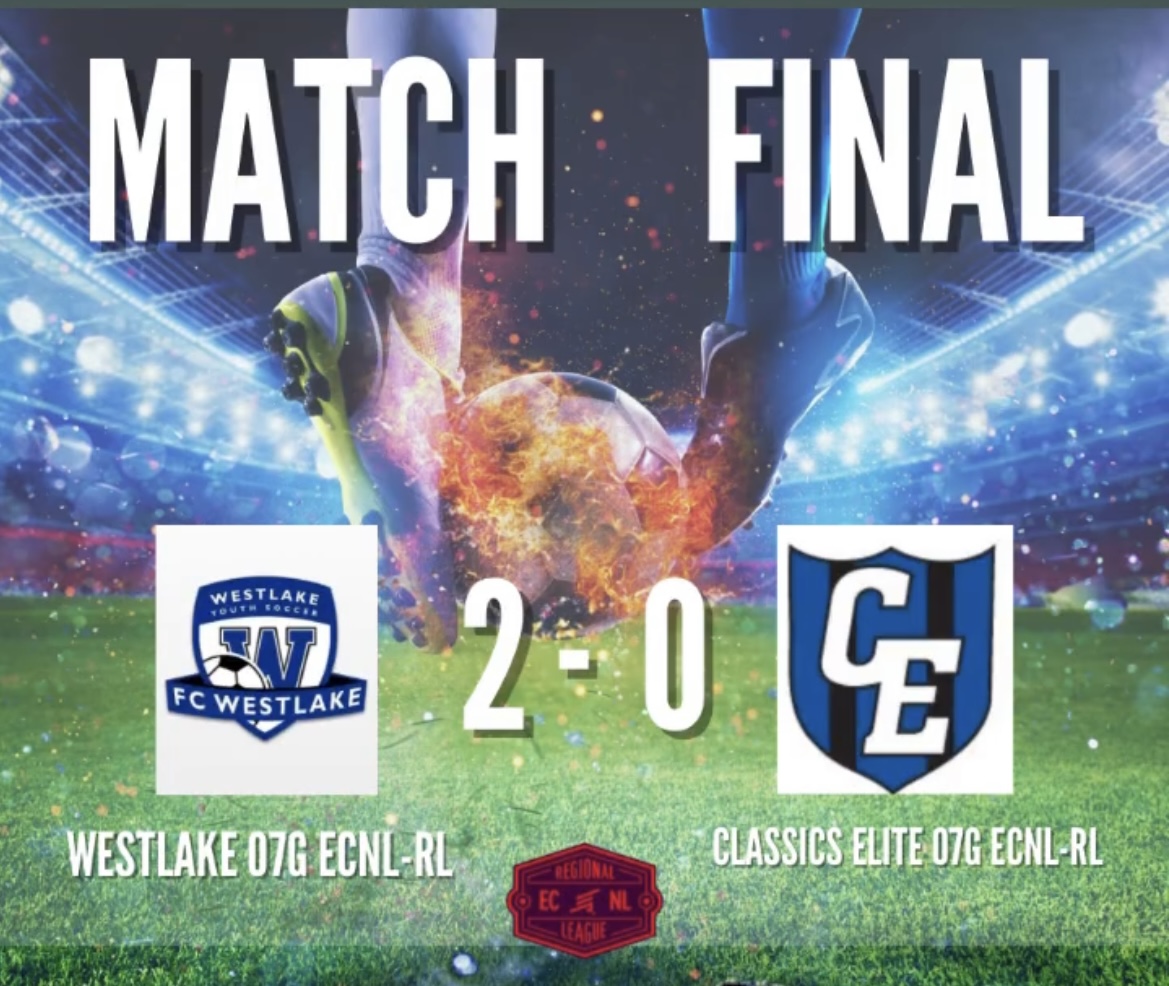 Got it done today 🔥🔥
Great 2-0 win over <a href="/ClassicsEliteSA/">Classics Elite Soccer Academy</a> 

<a href="/ECNLgirls/">ECNL Girls</a> <a href="/ImCollegeSoccer/">College Soccer Truth ™</a> <a href="/ImYouthSoccer/">ECNL/GA/Recruiting/College Soccer</a> <a href="/fcwestlake/">Fellowship Church</a>