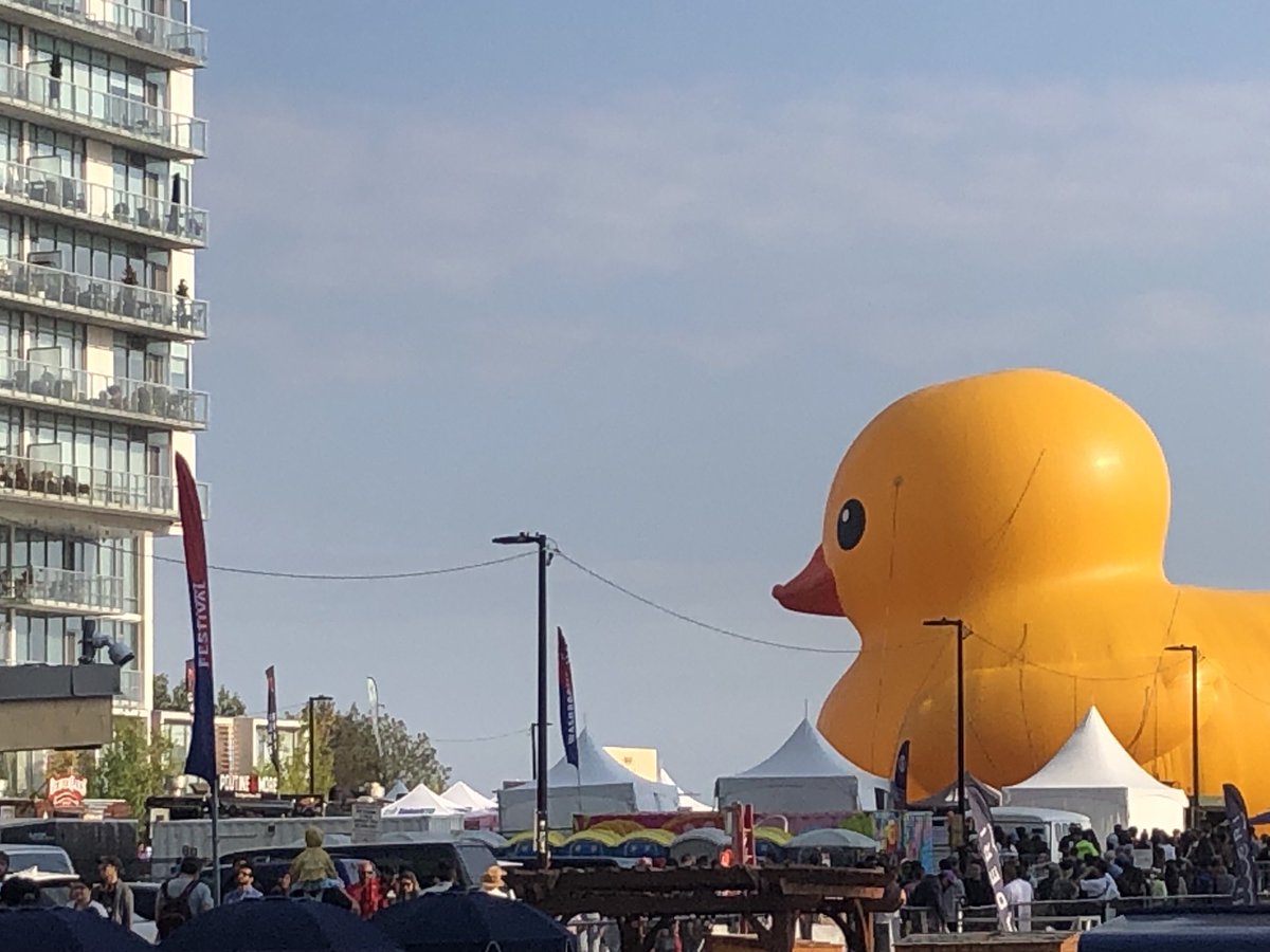 Meanwhile .. while cycling 🚴‍♂️ along the ⁦<a href="/cityoftoronto/">City of Toronto 🇨🇦</a>⁩ ⁦<a href="/WaterfrontTO/">Waterfront Toronto</a>⁩ this fine afternoon ..