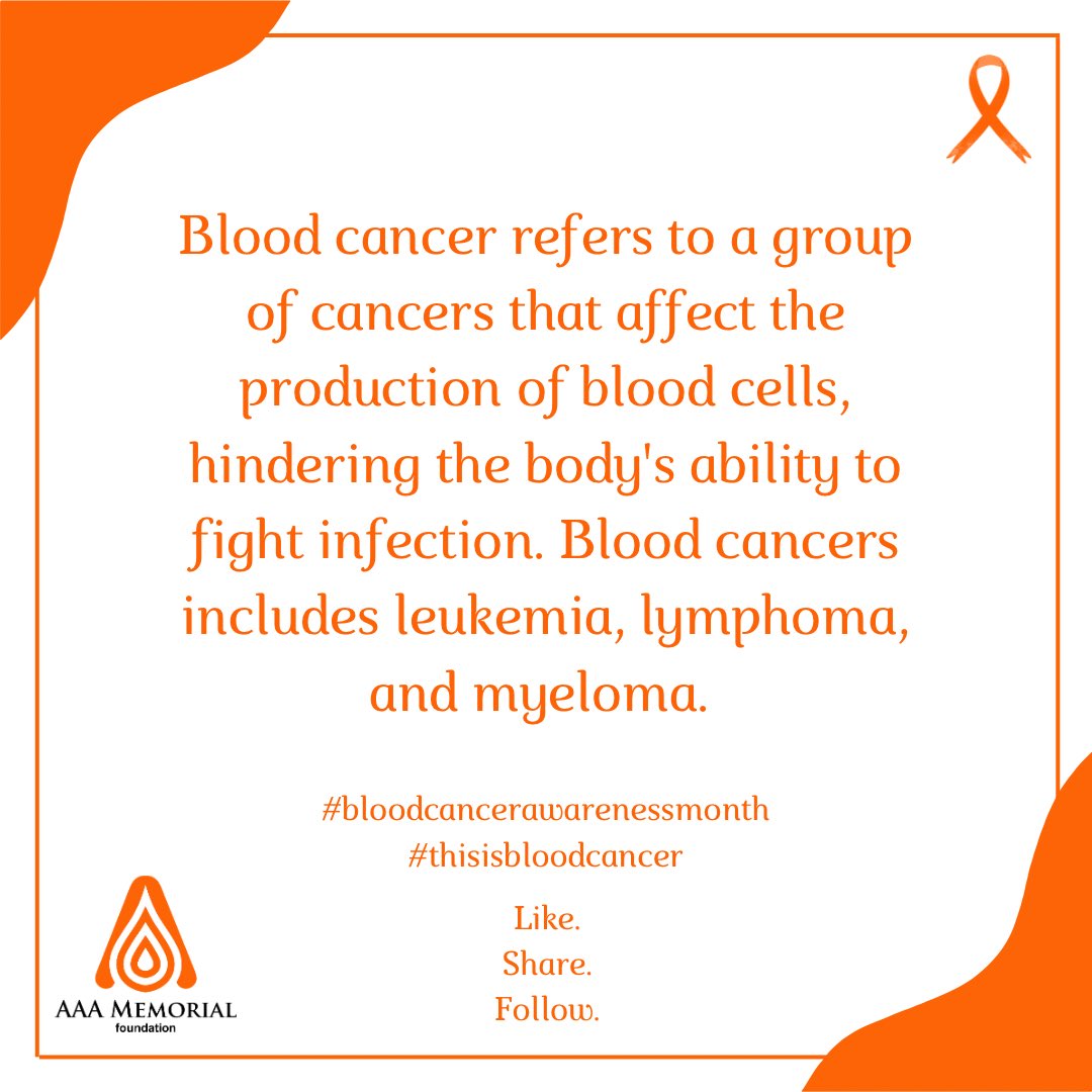 Together, let's raise awareness about blood cancer and support those fighting against it 

#bloodcancerawarenessmonth #thisisbloodcancer #3amfoundation