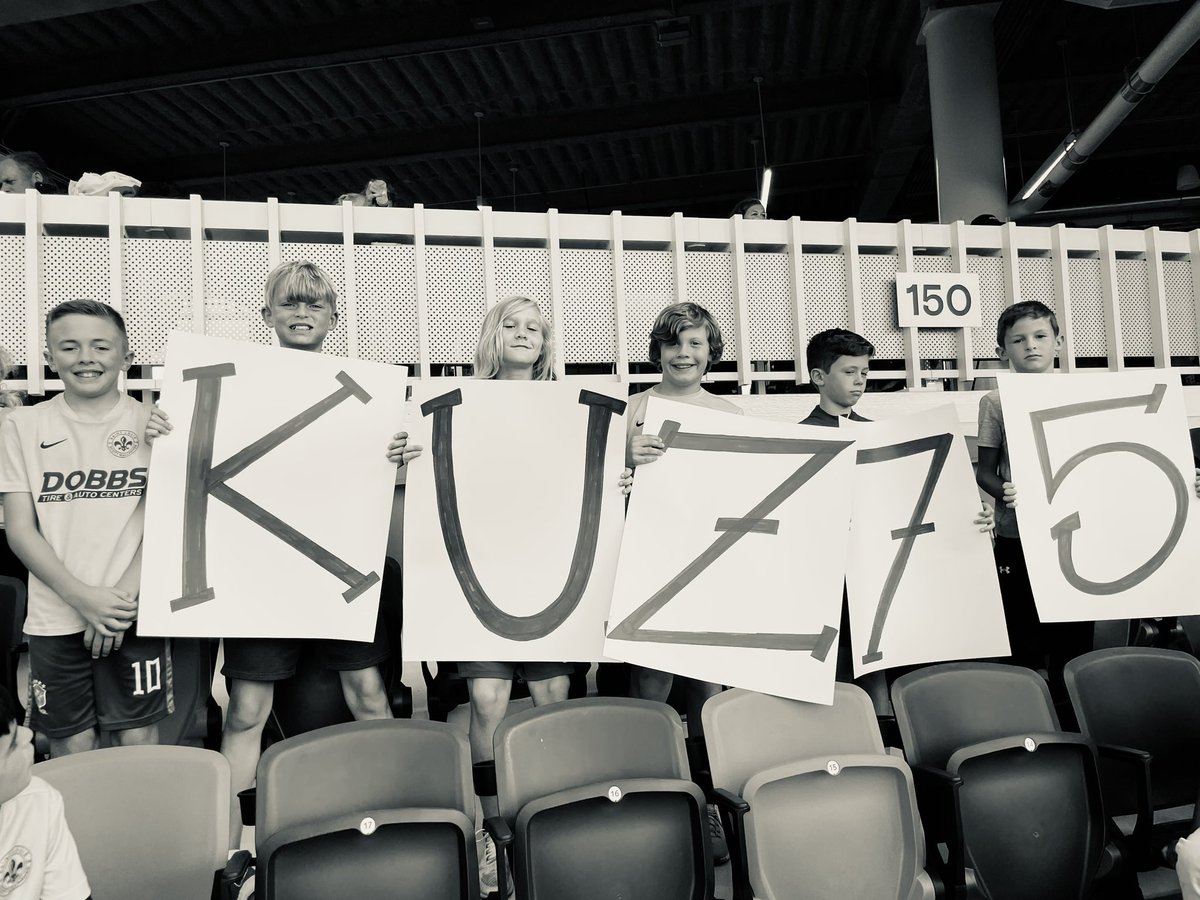 <a href="/LeKuz7/">Wan Kuzain</a> cheering section loud and proud!!! <a href="/STLCITY2/">St Louis CITY2</a>  <a href="/WesDedmon/">Wesley Dedmon</a>