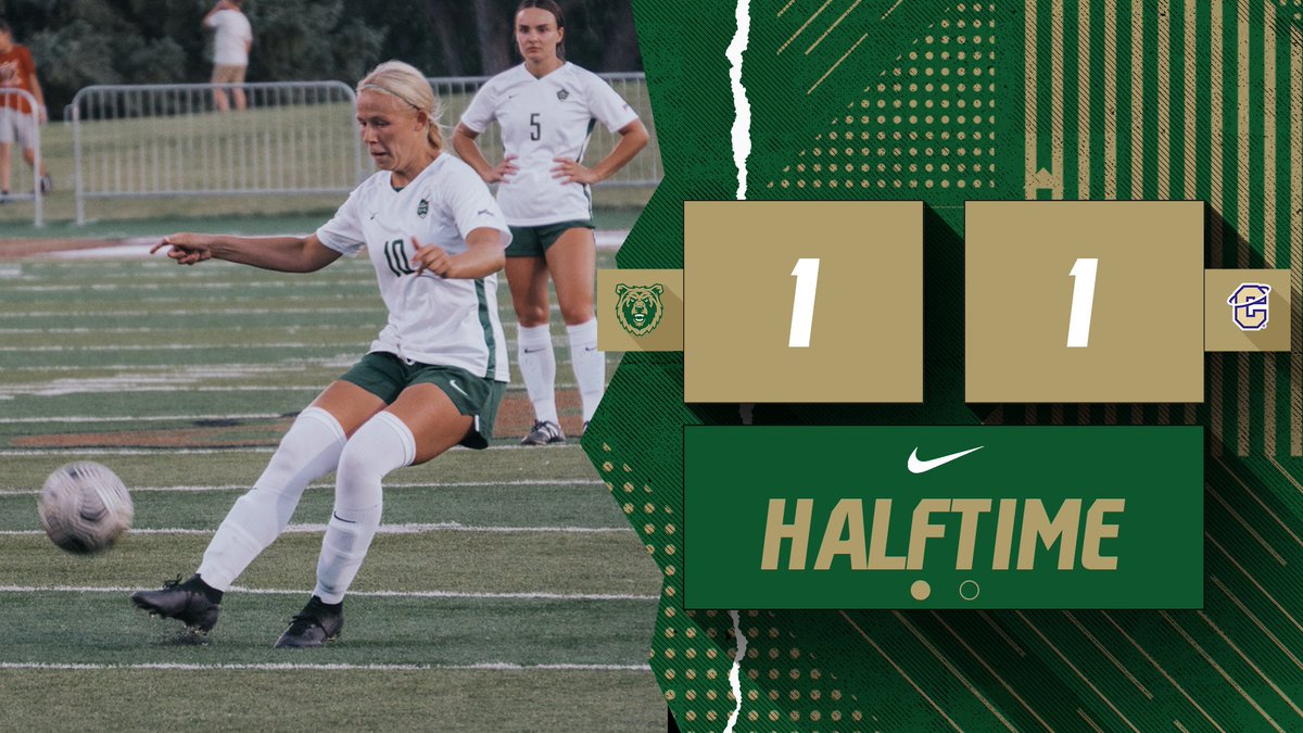 W⚽️: All tied up with Carroll entering the second half. @RMCSoccer | #ROCKYvsEVERYBODY