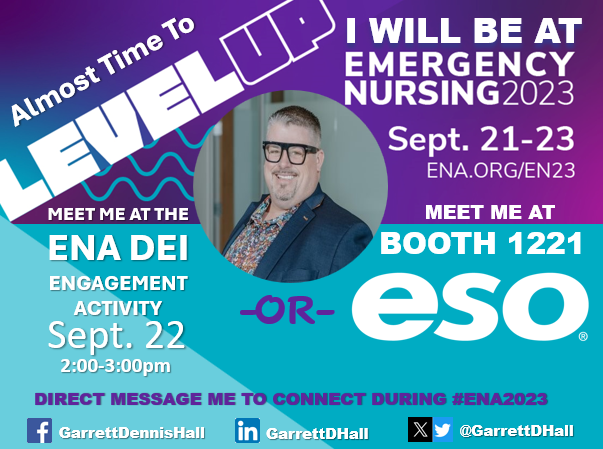 Meet me and the <a href="/ESO/">ESO</a> Team <a href="/ENA/">ENA</a> #EN23. Feel free to message me if you will be in San Diego! Let's connect; I have much to share about the <a href="/ESO/">ESO</a> Patient Registry and the <a href="/ENA/">ENA</a> DEI Committees Engagement Activity. #EN23 #ENALevelUP #MakeADifference
