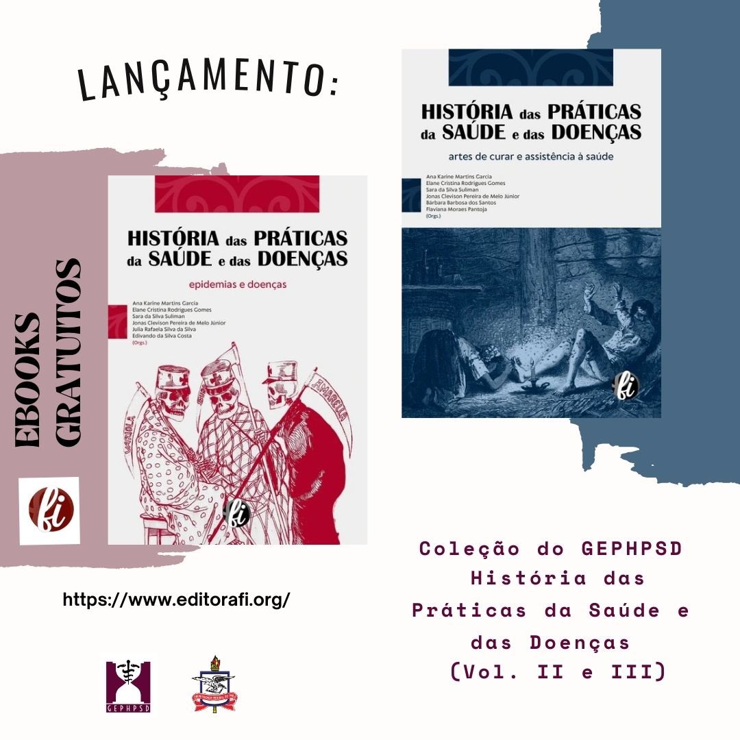 É com grande alegria que compartilhamos o lançamento de mais e-books da coletânea do GEPHPSD: 

Os e-books podem ser baixados gratuitamente através dos links abaixo.

Links de acesso - 
editorafi.org/ebook/a030-his…

editorafi.org/ebook/a031-his…