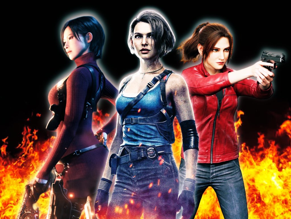 ARTPOP's Revenge on X: Resident Evil Degeneration Claire Redfield