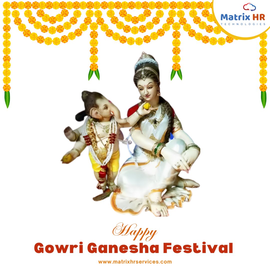 MatrixHRService's tweet photo. Happy Gowri Ganesha Festival 2023
May the divine duo of Gowri and Ganesha shower you with happiness, health, and prosperity. Happy Gowri Ganesha Festival to you and your family!
#HappyGowriGaneshaFestival #matrixhrtechnologies
https://t.co/gqukHtjhPK https://t.co/fEOjsUsmHr