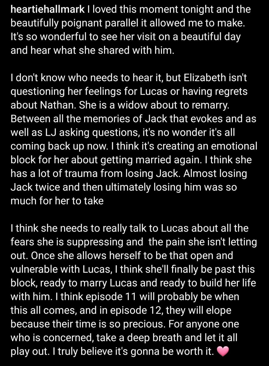 HopeflRomantic's tweet image. I made this parallel with her moment from tonight's episode, and these are my thoughts on what it means for her current situation. Maybe it will make some feel better. #Jackabeth #Lucabeth #WCTH #HopeValley #Hearties #AllinForSeason10