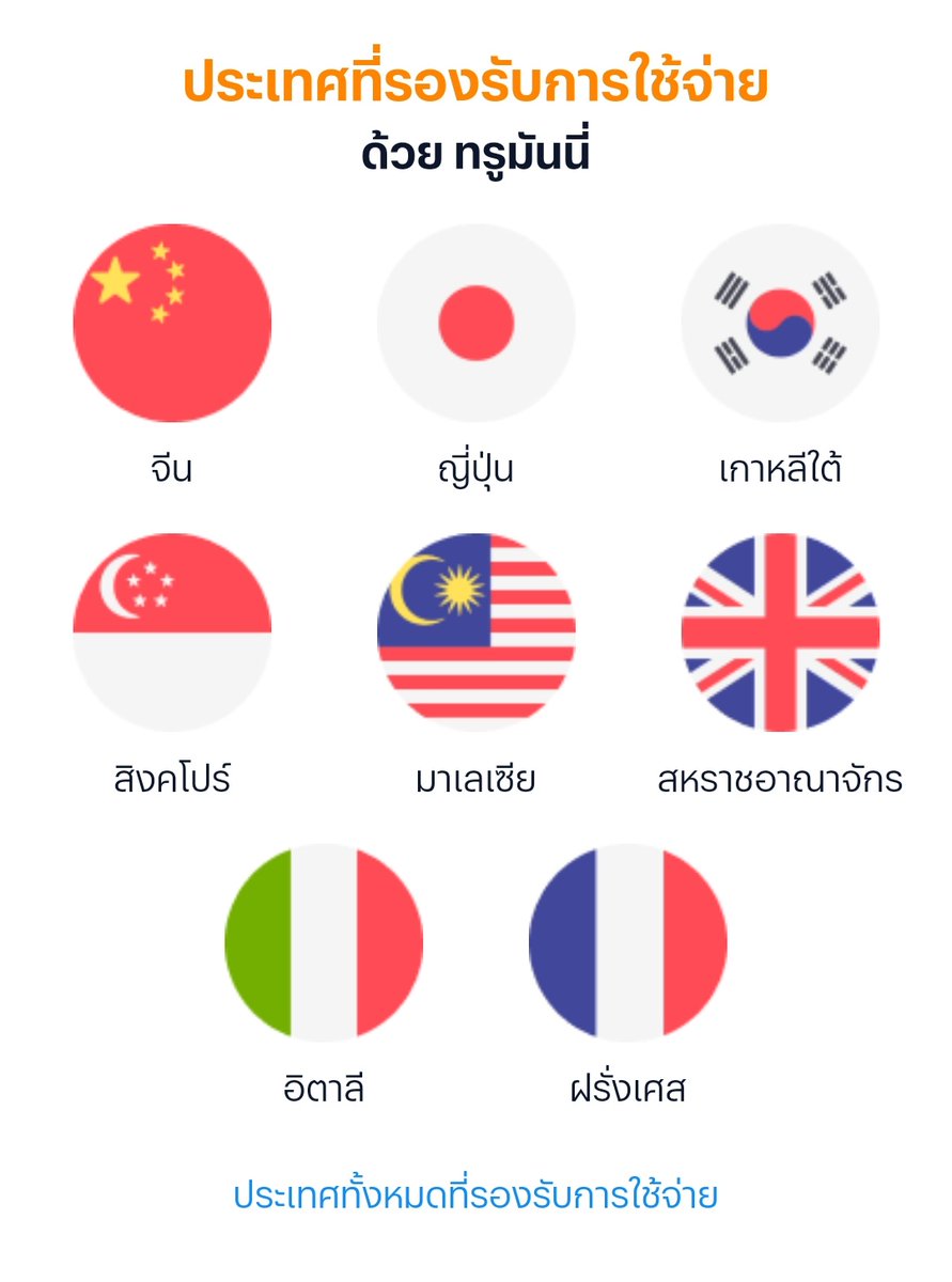 🇨🇳 จากที่ก่อนหน้านี้ใช้ True Money เชื่อมจ่าย Taobao ได้ ตอนนี้เราสามารถใช้ True Money จ่ายตามร้าน offline ในจีนได้แล้วนะคะ โดยใช้ได้ในร้านที่มีสัญลักษณ์ Alipay (แต่อาจจะยังมีข้อจำกัดในบางร้าน) ใครไม่อยากแลกเงินหยวนเข้า Alipay หรือเชื่อมบัตรเครดิตให้ยุ่งยาก ลองใช้ดูนะคะ 👍