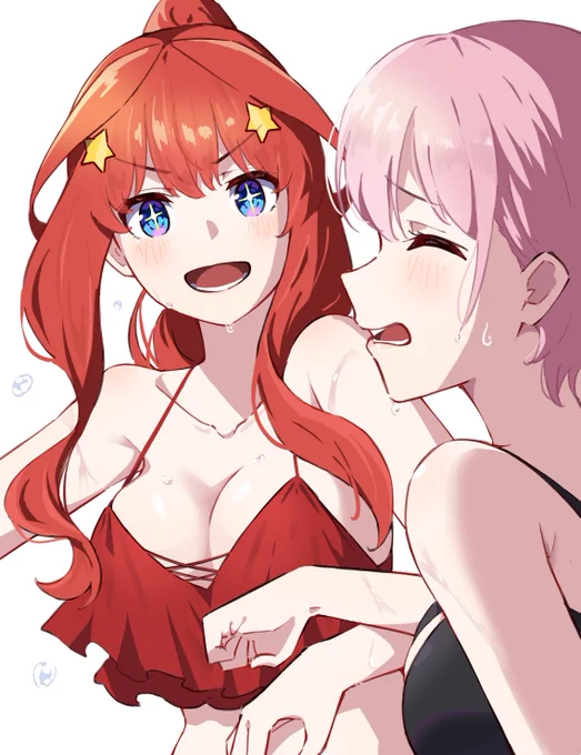 #三連休はフォロワーが増えるらしい 今年一番水着を描いたのは五月でした 
