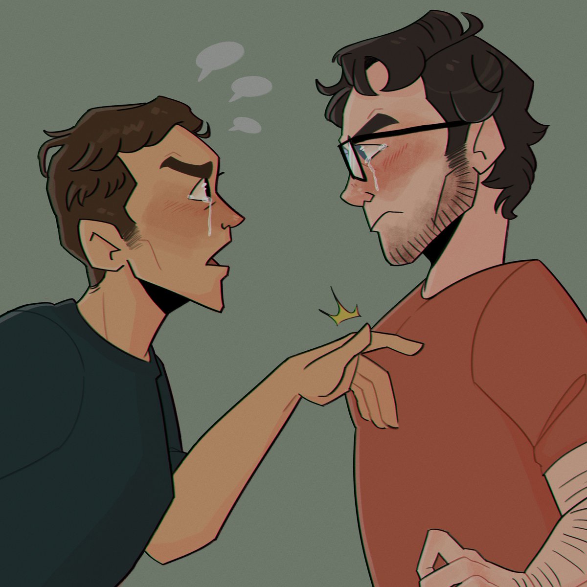 atiredbun's tweet image. Why are they fighting?