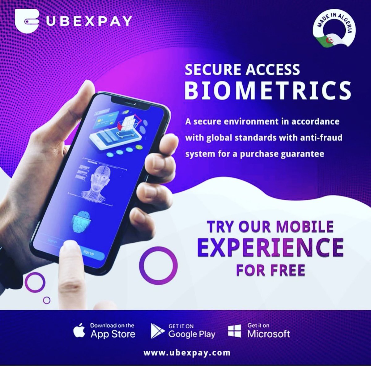 UbexPay tweet media