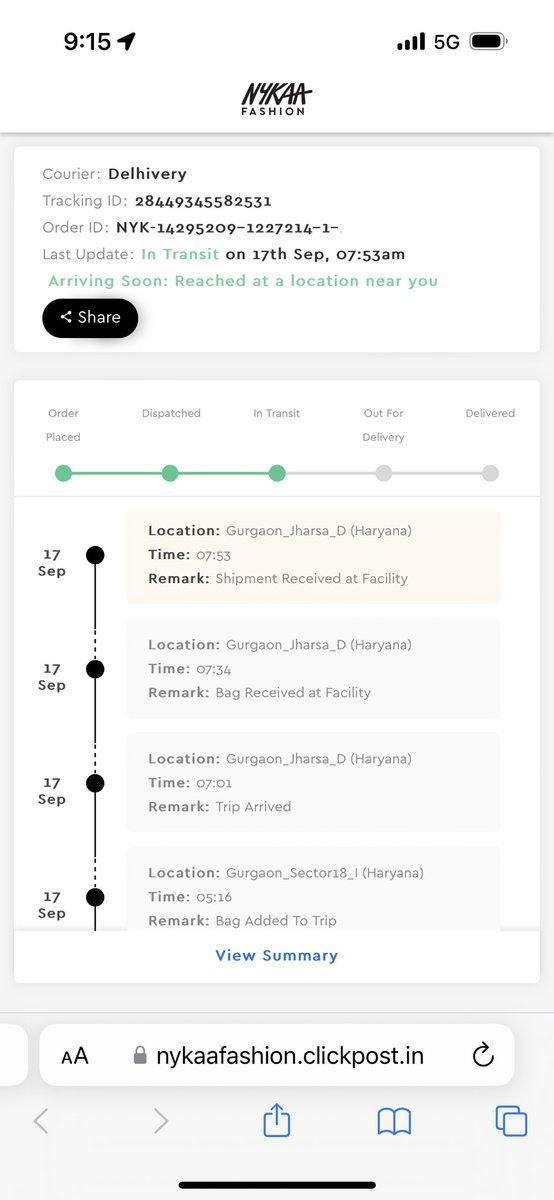 bhavikabatra's tweet photo. Wow @MyNykaa never have I ever come across a service provider that provides shit and not service. Doesn’t return your money neither delivers the package. I guess this is what is called daylight extortion! A delivery scheduled for 7th pending even on 18th https://t.co/iQgI9QuDRx