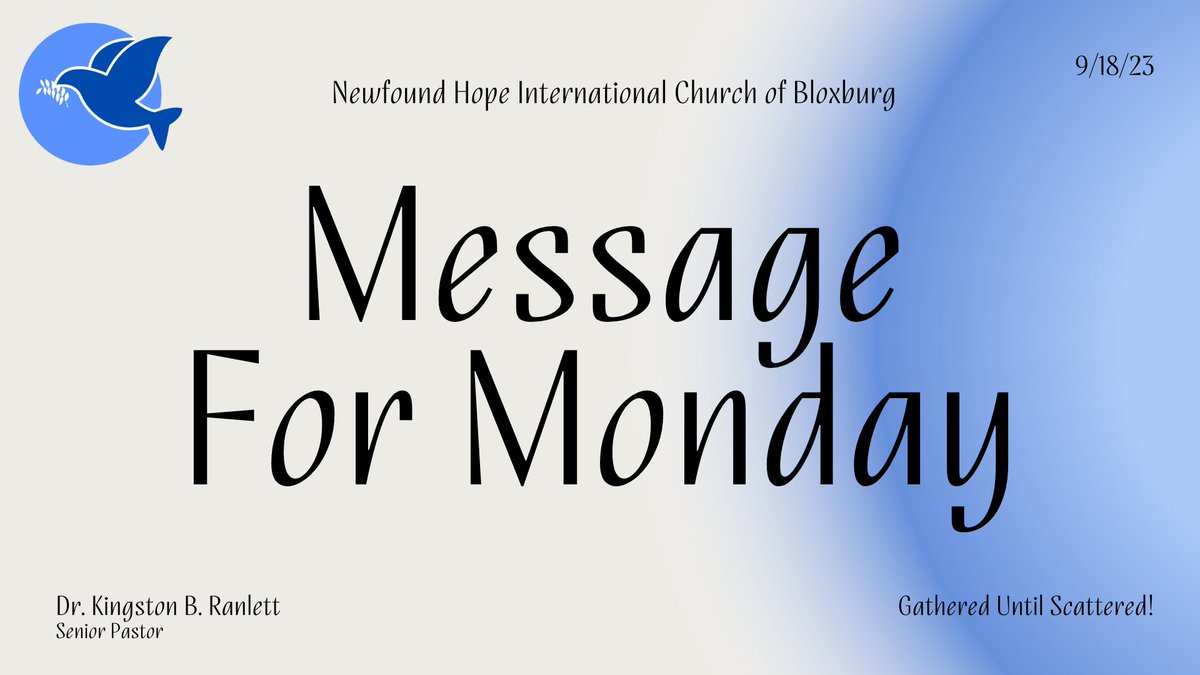 Newfound Hope International Church tweet media